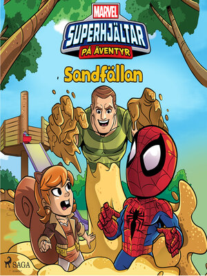 cover image of Marvel--Superhjältar på äventyr--Sandfällan